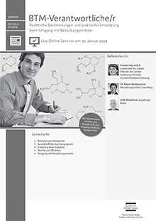 BTM-Verantwortliche/r - Live Online Seminar