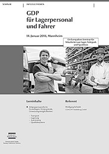 GDP für Lagerpersonal und Fahrer