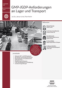 GMP-/GDP-Anforderungen an Lager und Transport (GDP 1)