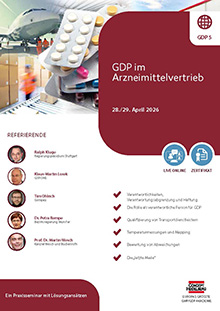 GDP im Arzneimittelvertrieb (GDP 5) - Live Online Seminar