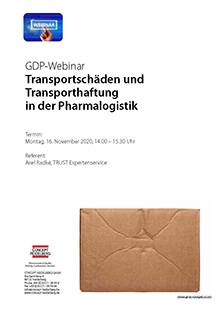 Webinar: Transportschäden und Transporthaftung in der Pharmalogistik