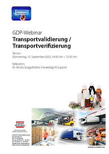 Transportvalidierung / Transportverifizierung - Live Webinar